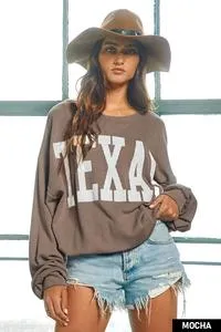 TEXAS OVERSIZE PULLOVER