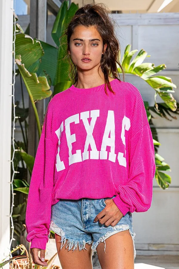 TEXAS OVERSIZE PULLOVER