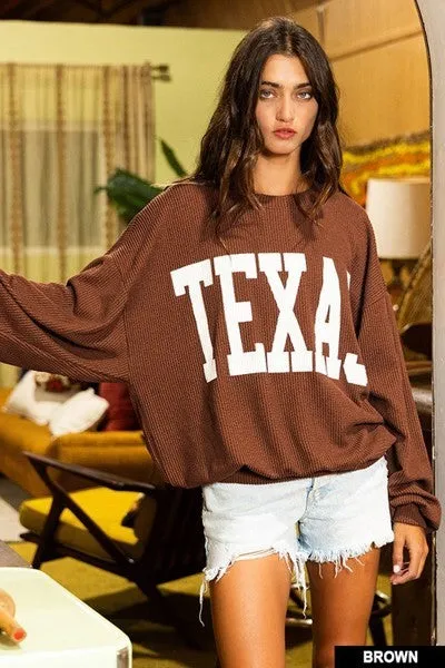 TEXAS OVERSIZE PULLOVER