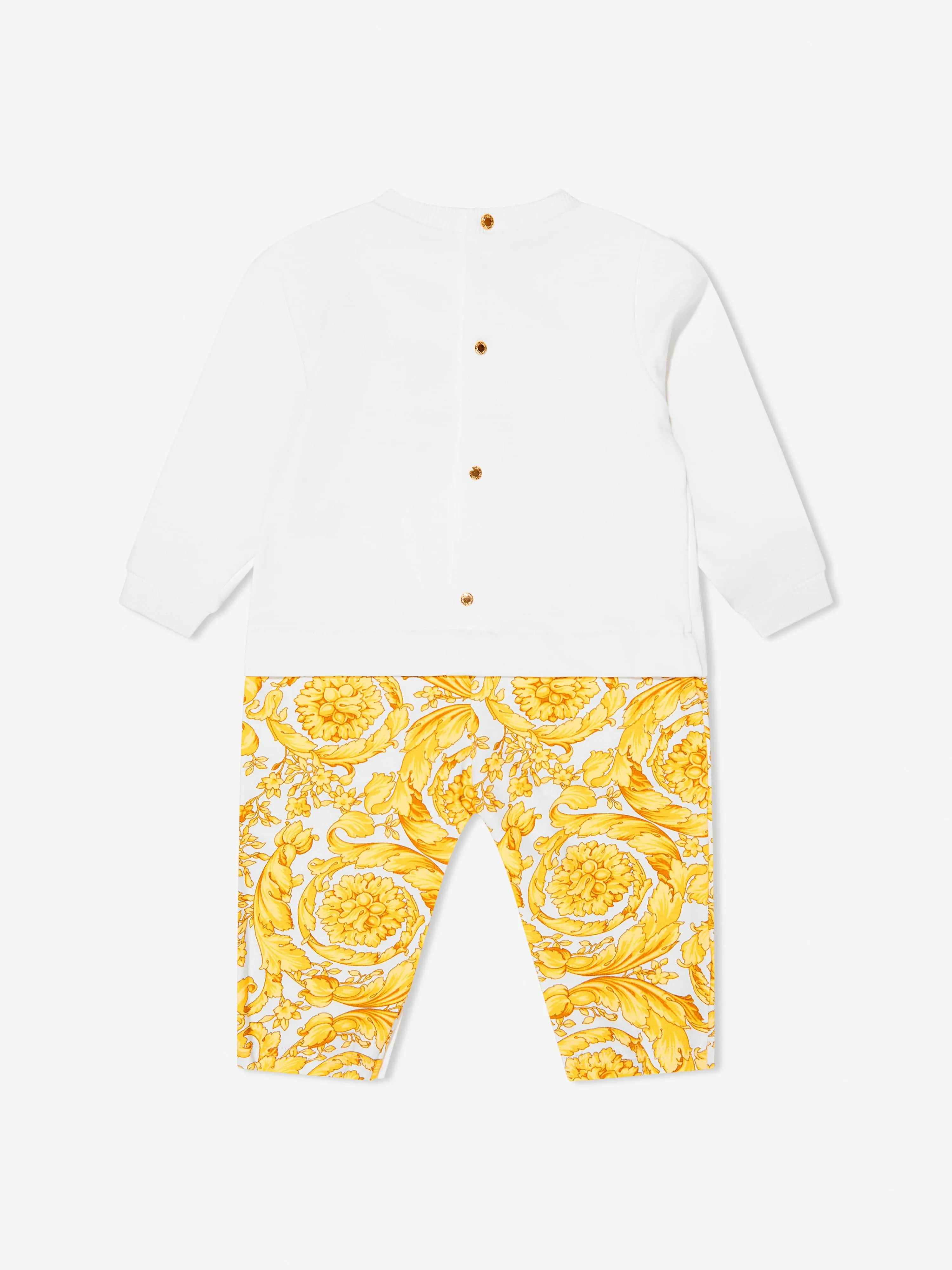 Versace Baby Barocco Logo Romper