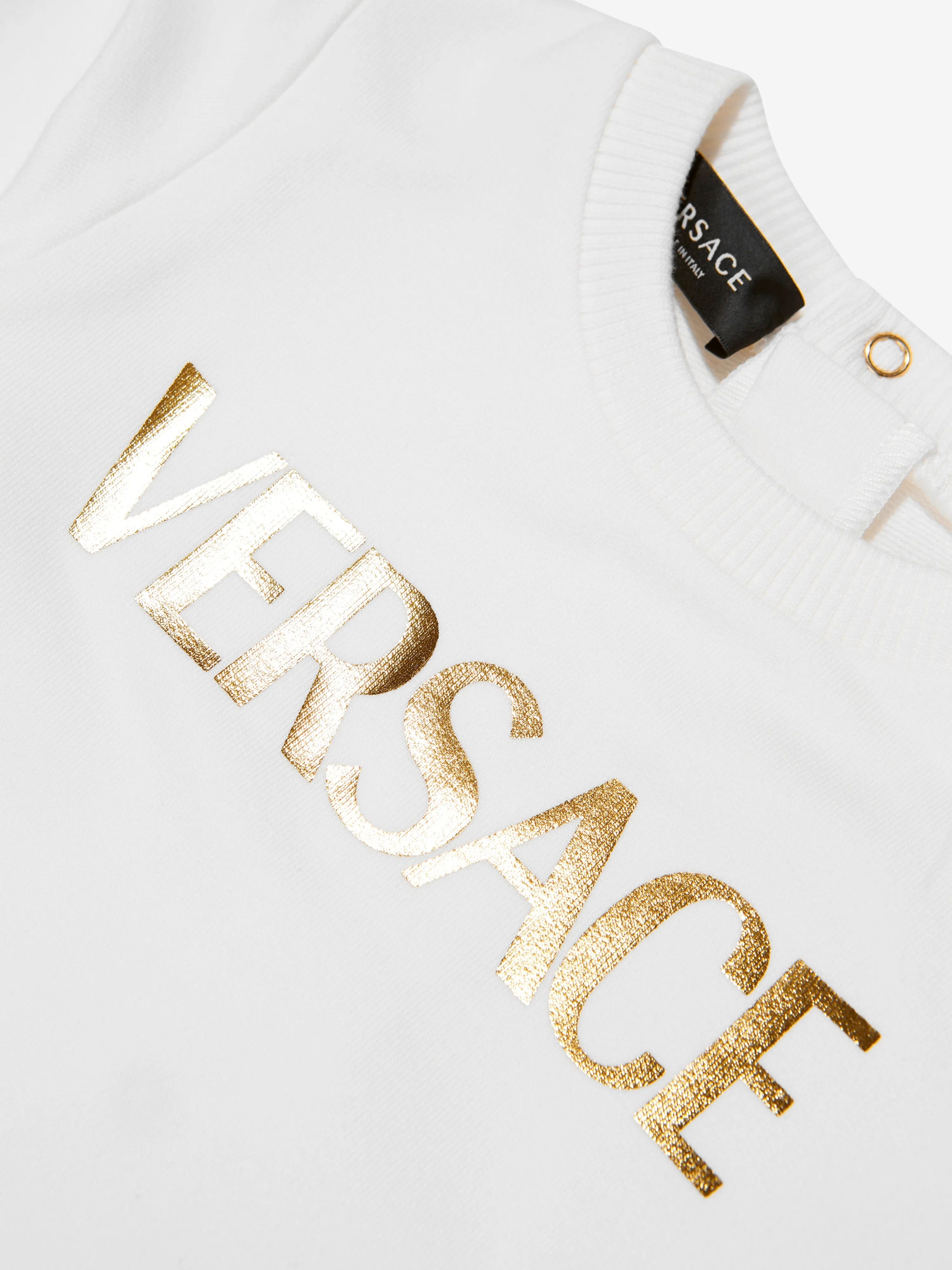 Versace Baby Barocco Logo Romper