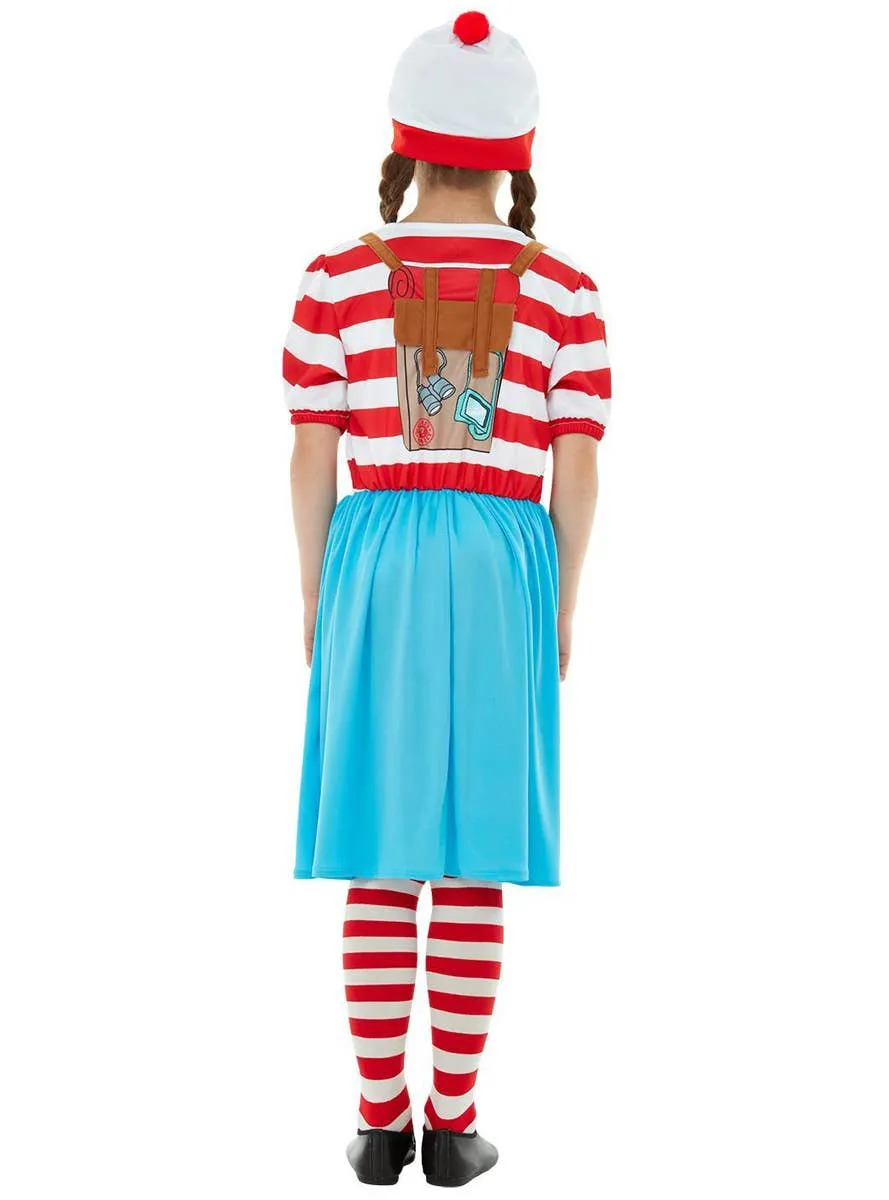 Where's Wally Deluxe Teen Girls Wenda Book Week Costume