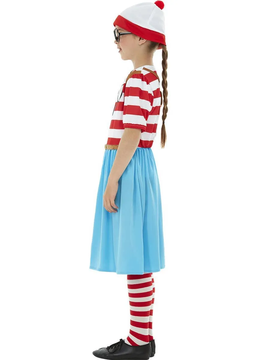 Where's Wally Deluxe Teen Girls Wenda Book Week Costume