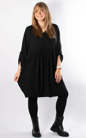 Whoopi Smock Tunic | Black