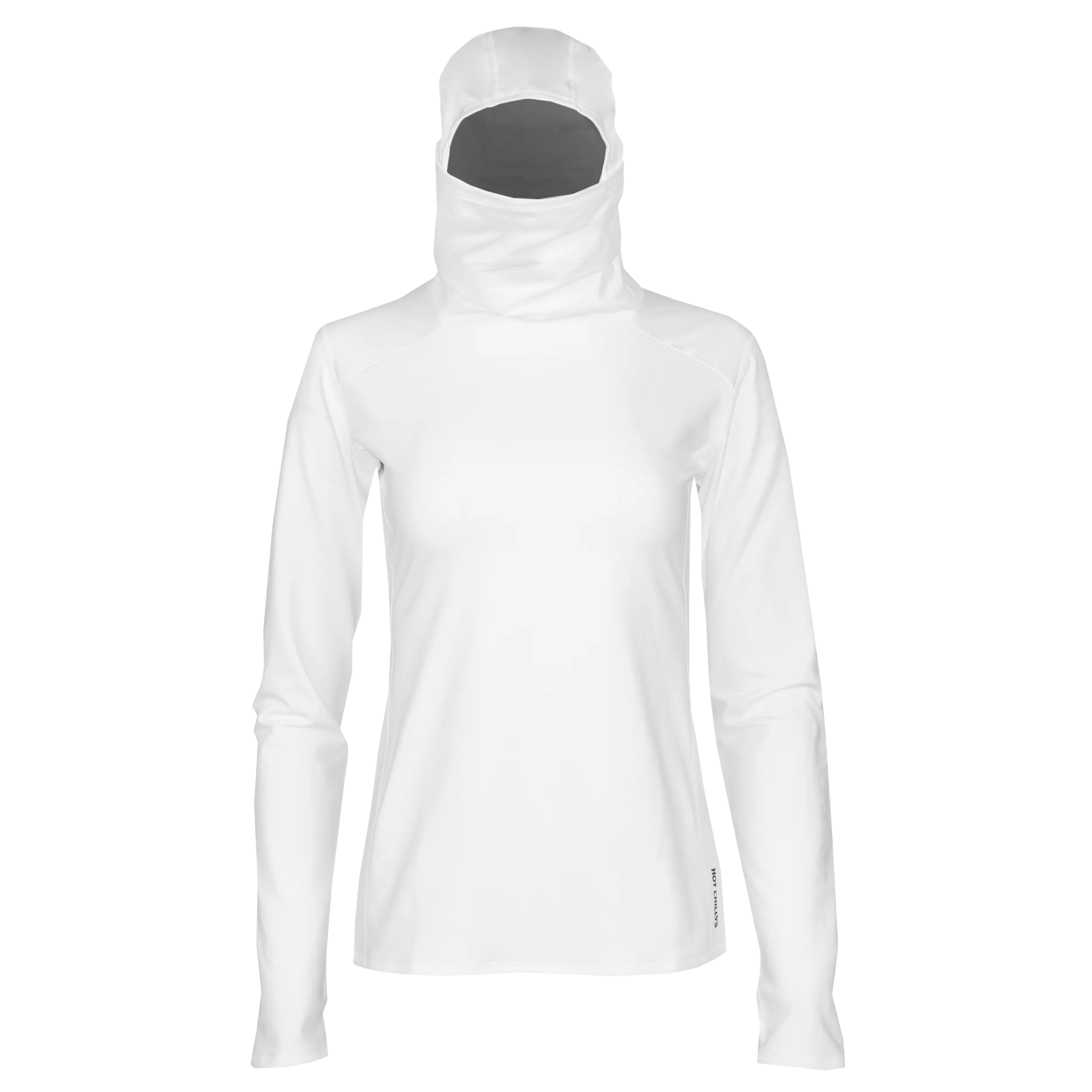 Women's Balaclava Hoodie - White