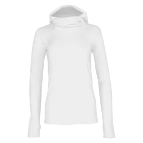 Women's Balaclava Hoodie - White